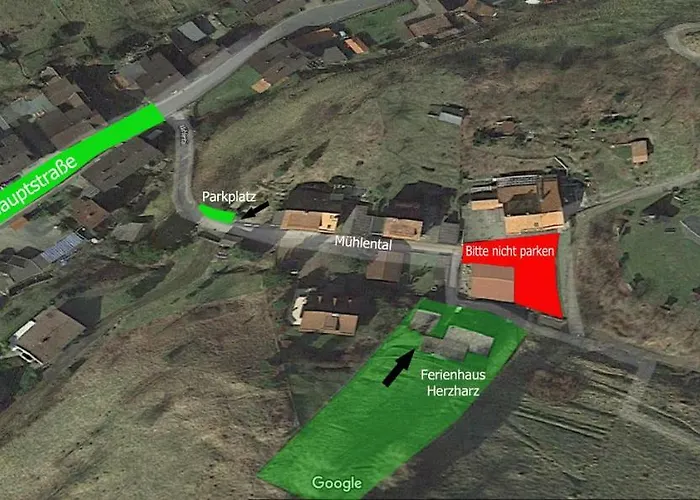 Дом отдыха Platell Ferienhaeuser Harz Lerbach
